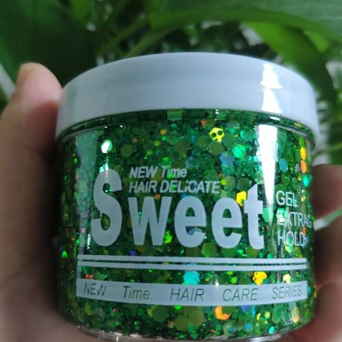 亮片啫喱闪粉亮片舞蹈舞台妆表演撒头发涂身体化妆造型金银亮晶晶 - 图1