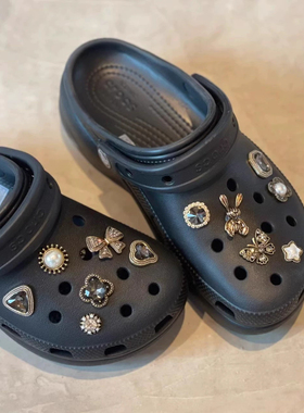 【高级质感】crocs洞洞鞋DIY装饰