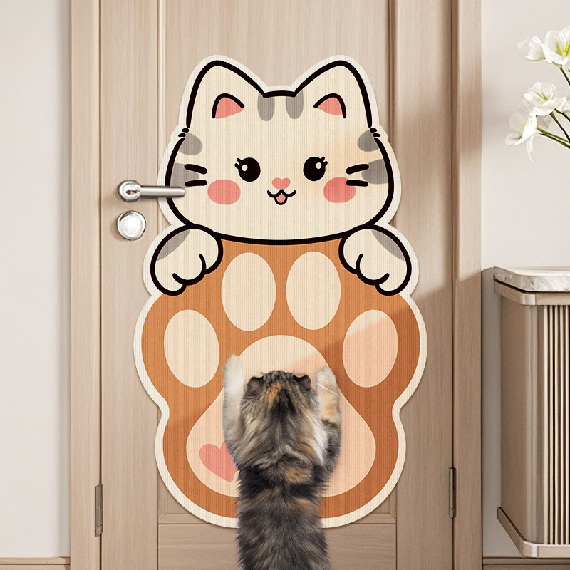 猫抓板耐磨不掉屑立式墙贴猫爬垫贴墙磨爪防猫抓沙发保护贴猫抓贴,淘宝优惠券,粉丝福利购,淘宝优惠卷