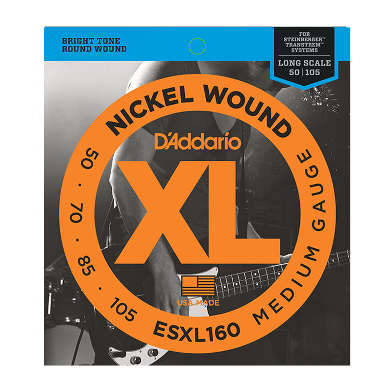 D'Addario 达达里奥 XL镀镍圆卷弦缠绕系列 贝斯弦EXL170/EXL160 - 图3