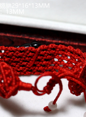 天然黑石貔貅手链男女款单圈手串送男女友闺蜜生日礼物开运吉祥