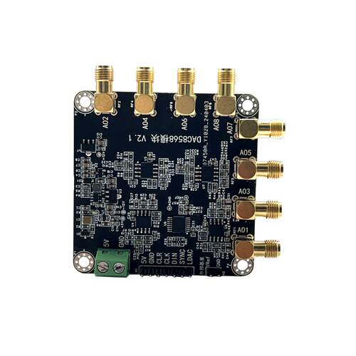 DAC8568 8通道16位低速精密数模转换器DAC模块±5V ±10V电压输出 - 图3