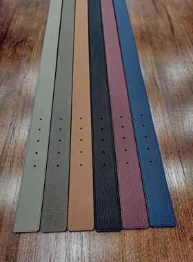 lv皮带双面进口柔软正品手工扣头