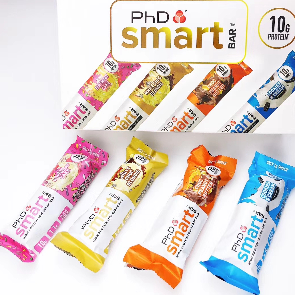 PhD蛋白棒 Smart Bar英博士智选 Diet代餐饱腹 能量棒 代餐棒迷你 - 图2