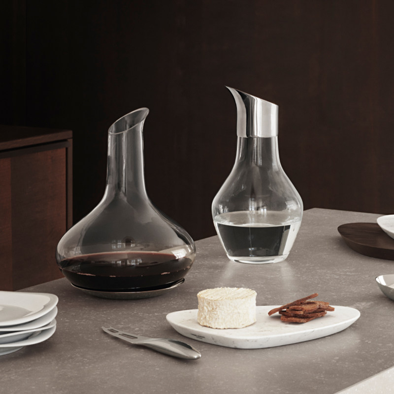 Georg Jensen乔治杰生SKY红白葡萄酒水晶高脚杯香槟鸡尾杯分酒器,淘宝优惠券,粉丝福利购,淘宝优惠卷