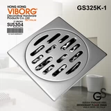 Viborg 304 из нержавеющей стали дренаж, защищенные от насекомых и защищенные от запаха балкона, стиральная машина для ванной комнаты, дренаж, антионорный фильтр