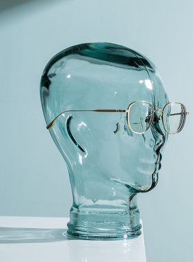 展示架假人头像摆件复古陈列头模