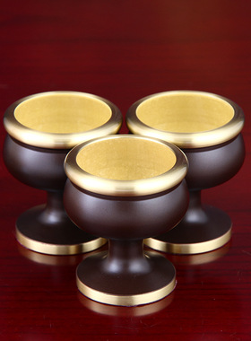 酒杯摆件摆件全铜纯铜