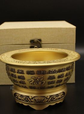 黄铜聚宝盆中式客厅厂家促销