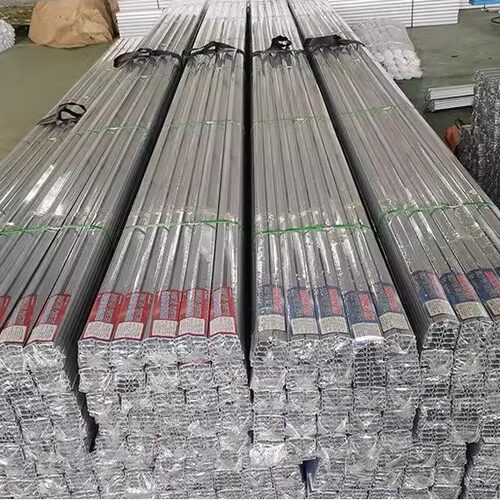 大棚卡槽卡簧热镀锌加厚配件大全纳米铝合金防风压条压膜槽连接片 - 图3