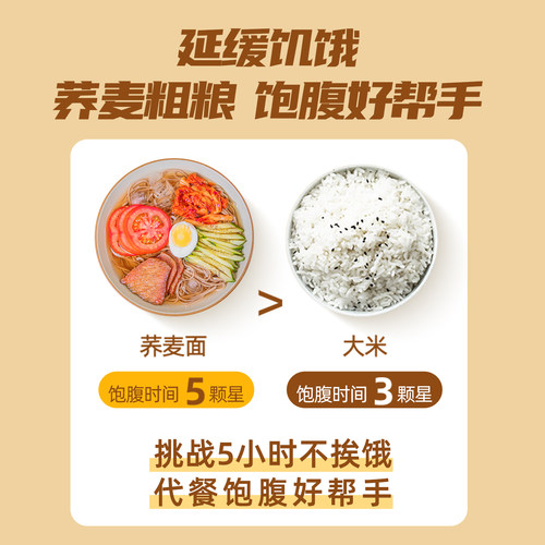 陈克明面条低脂荞麦面低脂荞麦面全麦非纯乔麦杂粮燕麦挂面整箱 - 图0