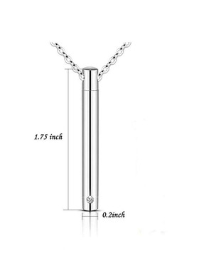 可打开不锈钢纪念盒项链精油