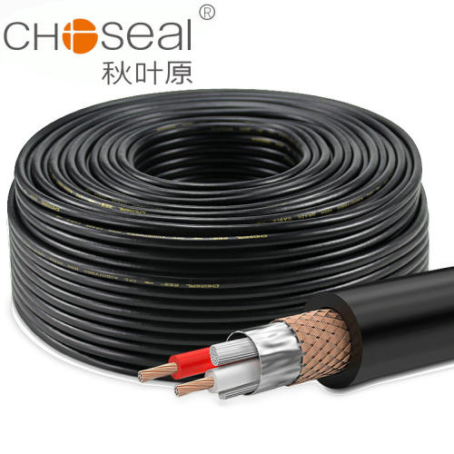 秋叶原 话筒线麦克风线双芯咪线双芯屏蔽音频工程线卡侬6.5信号线 - 图0