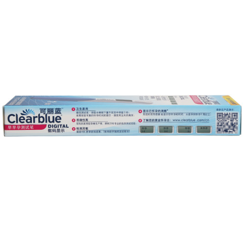 clearblue可丽蓝电子验孕棒早早孕试纸显示已怀孕周数 - 图1
