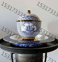 (new) Yongfeng Source-Mr. porcelain Four-Sea Liter Flat Soup for four sets