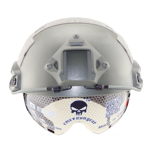 无贼WZJP轻量FAST战术头盔带风镜ABS塑料军迷MH实顶普通野战吃鸡 - 图2