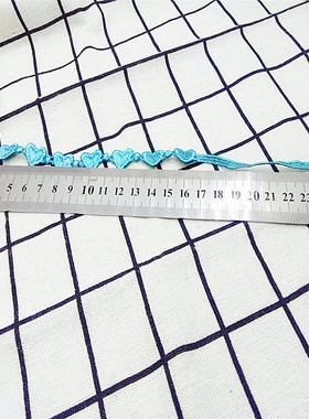 饰品紫色四叶草桃心形布艺手链