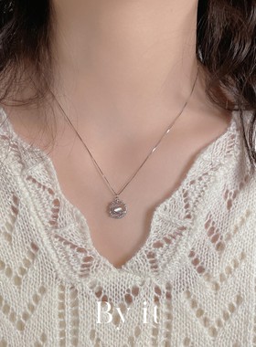 星球项链小众设计高级精致锁骨链