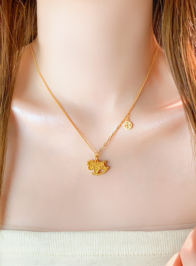 RICH马上有钱项链本命年旺财运