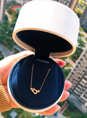 s925银闪钻马蹄扣手链高级感轻奢小众设计气质锁骨链2026新款爆款