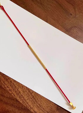 如意平安扣红绳手链女手工编织红手绳2026属马的本命年吉祥佩戴物