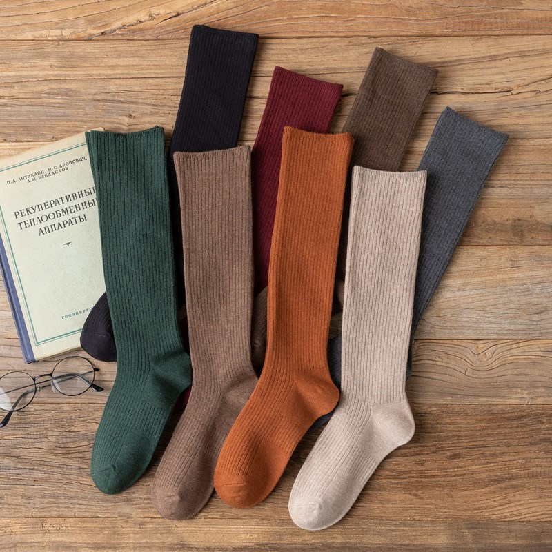 长筒袜女秋冬小腿袜jk微压显瘦长袜压力及膝袜纯棉春秋高筒袜子,淘宝优惠券,粉丝福利购,淘宝优惠卷