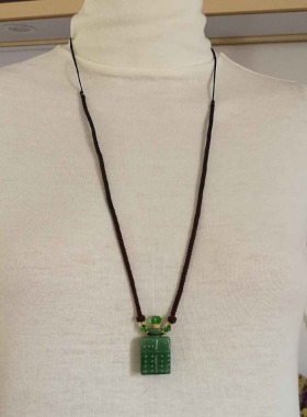 空琉璃精油瓶项链香薰胎毛开运