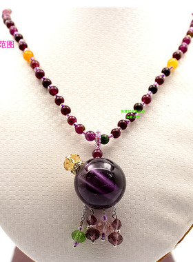 原创日韩风吊坠朱砂转运球