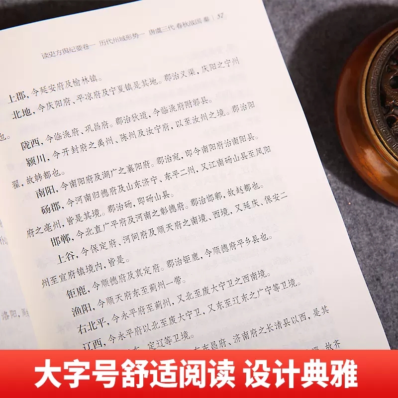 正版 读史方舆纪要全10册 顾祖禹著 谦德国学文库中国自然地理地区地图贯通古今历史军事地理巨著历史文化传统人文国学经典书畅销