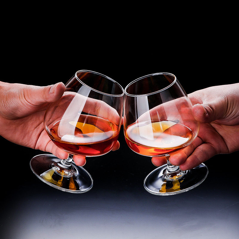 乐美雅洋酒杯欧式红酒杯水晶玻璃洋酒杯子矮脚杯葡萄酒杯白兰地杯