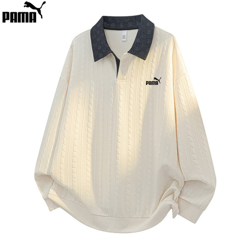 1折专区|奥特莱斯|2025秋冬加绒大码翻领卫衣男士潮流情侣上衣潮 - 图0