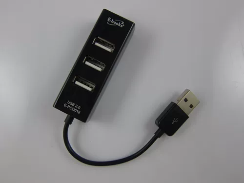 Launter Notebook 4 -port USB2.0Hub Hub Spiders поддерживает 1 ТБ жесткий диск два -колор.