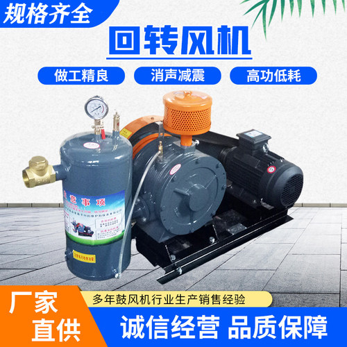 专注低噪音回转风机生产制造经久耐用回转式鼓风机污水处理曝气 - 图2