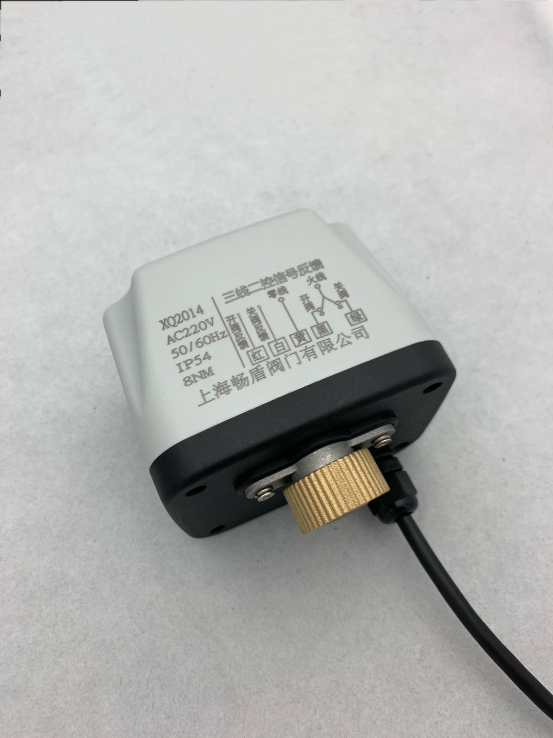 太阳能电磁阀电动ADC12V24V220V空调温控二通三通球阀常开闭球阀 - 图2