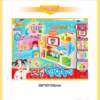 Korean Xiaodouzi supermarket cash register play house simulation microwave toy convenience store vending machine role play