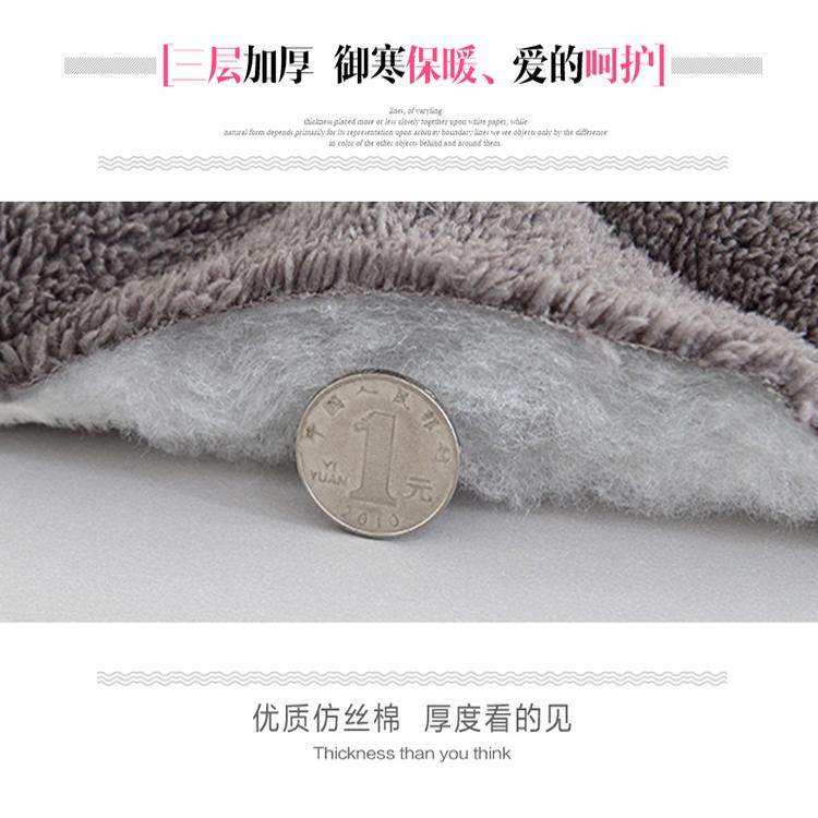 儿童睡衣冬季珊瑚绒加厚男孩秋冬款法兰绒男童冬款夹棉小孩家居服