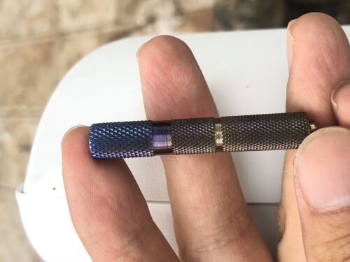 台湾AOMIN 161系列夹持臂双轮 钳压滚花刀 网纹压花 小直径滚花 - 图1