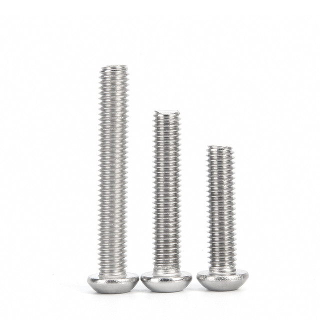 304 stainless steel hexagon screw semicircular head