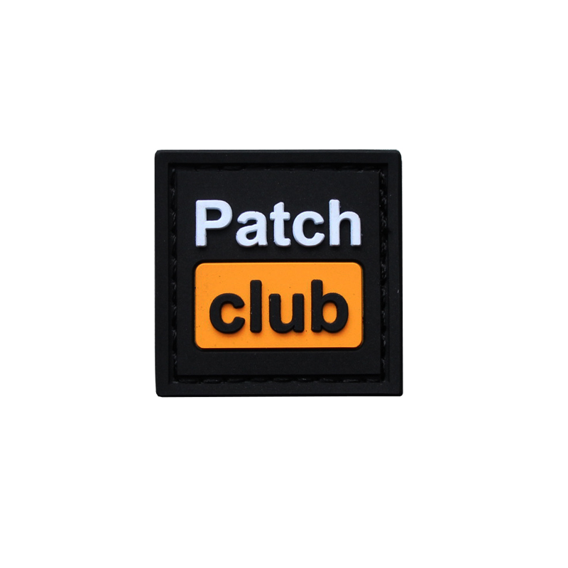 你需要一个迷你方形PVC立体胶章Patch club魔术贴机能包贴士气章 - 图3