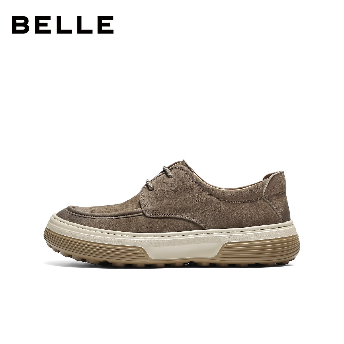 百丽男鞋休闲工装鞋子男士26新款春季厚底增高户外板鞋A2333AM6,淘宝优惠券,粉丝福利购,淘宝优惠卷