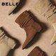 Belle women's boots Maillard piles of western boots new snow boots knight boots slim short boots B2964DZ5