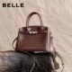 Belle Crocodile Large Capacity Birkin Bag