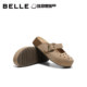 Belle Comfortable Breathable Hole Birkenstock Shoes Women's 2026 Xia Xin Thick Sole Increased Casual Baotou Mop B3169BH6 Pre-