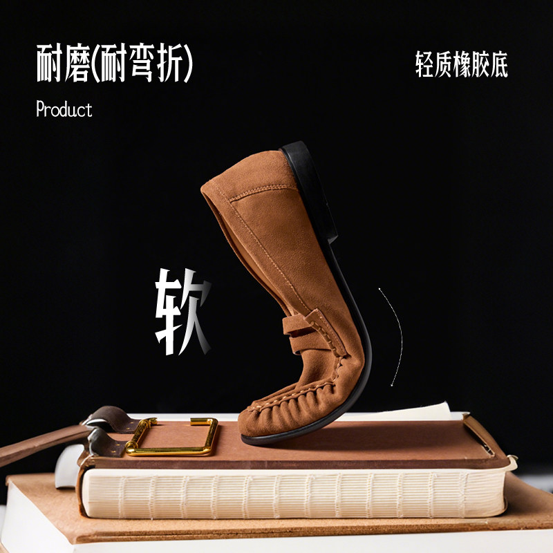 百丽褶皱乐福鞋女26春季新款真皮黑色小皮鞋豆豆单鞋子F3S1DAA6预,淘宝优惠券,粉丝福利购,淘宝优惠卷