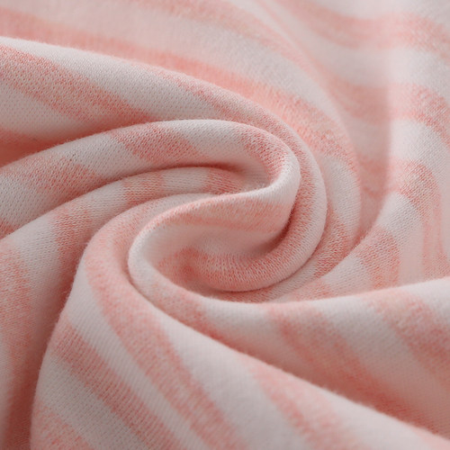 儿童纯棉半高领打底衫女童中领长袖T恤春秋男童宝宝条纹保暖上衣 - 图2