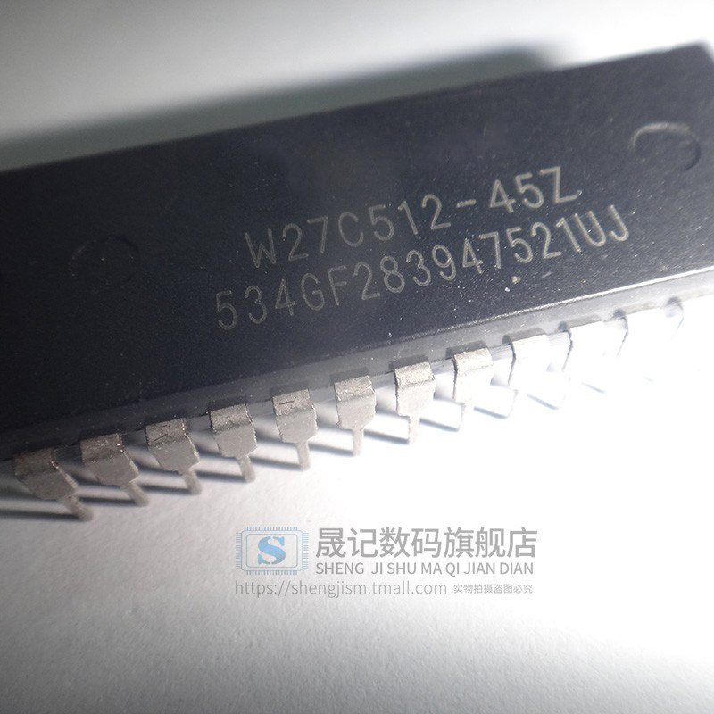 EEPROM Winbond W27C512-45Z 512Kbit 45ns - Lot De 1,2,5 Ou 10 Pièces - Neuf
