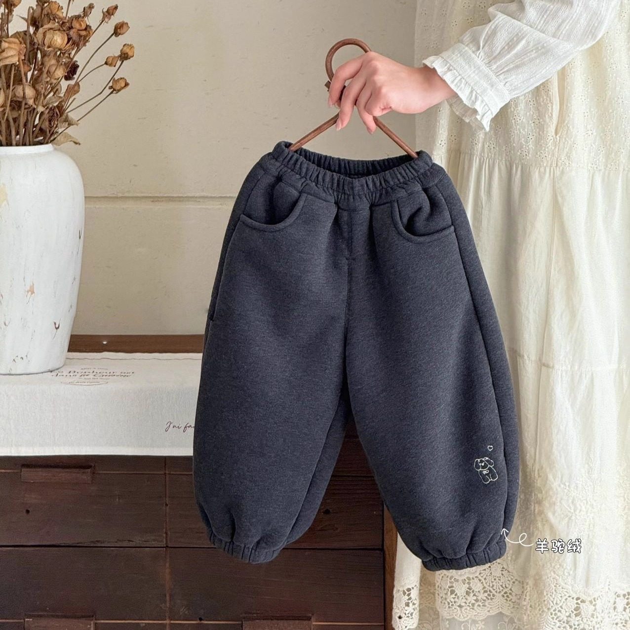 一条过冬儿童加厚卫裤冬季宝宝羊驼绒裤子男童女童保暖棉裤运动裤,淘宝优惠券,粉丝福利购,淘宝优惠卷