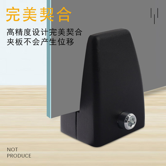 Зажим для экрана, блок экрана боковой перегородки офисного стола