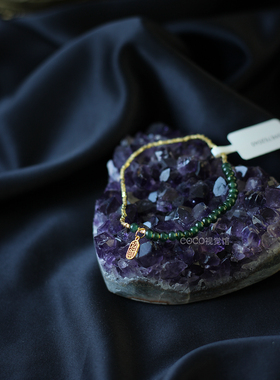 原创设计天然翡翠手链女款小众高级感轻奢精致闺蜜礼物