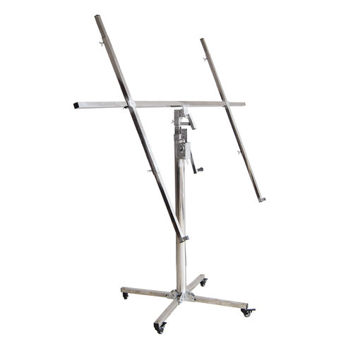 木工装修上石膏板升降支架不锈钢吊顶升降机快速封板神器支架打眼 - 图3